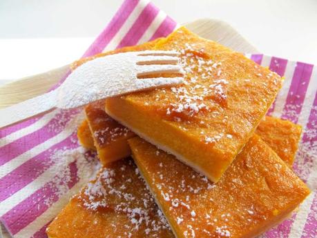 Quadrotti di zucca (pumpkin pie)