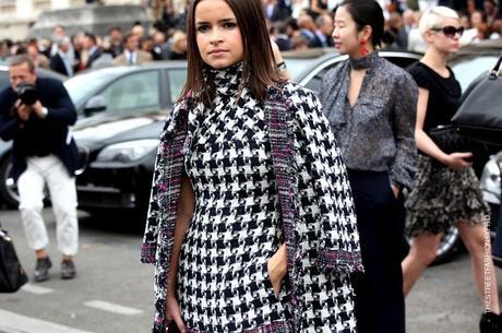 In the Street...Outside Chanel...Paris FW SS 2012