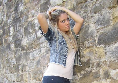 Biker boots and denim jacket !