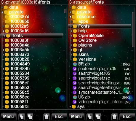 Guida: Cambiare Font su Symbian Belle