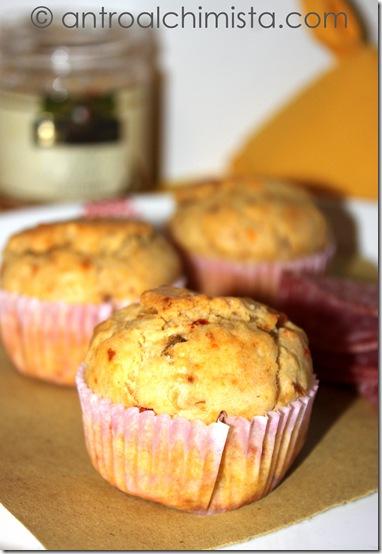 Muffins con bruschetta di carciofi e ciliegino 3