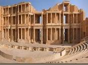 Nella violenza guerra teatro romano sabratha, libia, viene risparmiato. miracolo