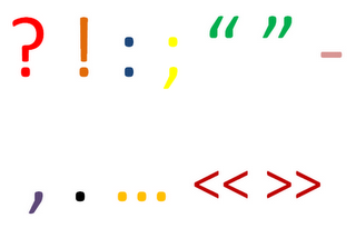 Classe quarta: la punteggiatura