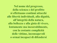 Da uno squallore all’altro: dal convegno di Fiamma Nirenstein sull’antisemitismo ad un’intervista di Antonio di Pietro sulla manifestazione romana del 15 ottobre. – Tonino chiede inasprimenti di pena ed io gli ho suggerito la fucilazione, come al tempo...