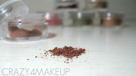 Review and Swatches CRIMALUXE-MINERALS Eyeshadow