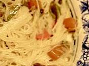 Spaghettini riso verdure
