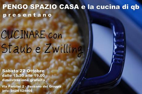 Cucinare con Staub e Zwilling: ci vediamo da Pengo a Bassano!