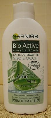 Latte detergente viso occhi Active Garnier