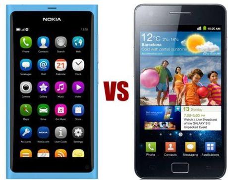 Galaxy S II / S2 Vs. Nokia N9 : Uno sguardo approfindito al display e al browser – Video e foto