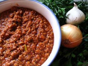 ragù di carne - tagliatelle al ragù