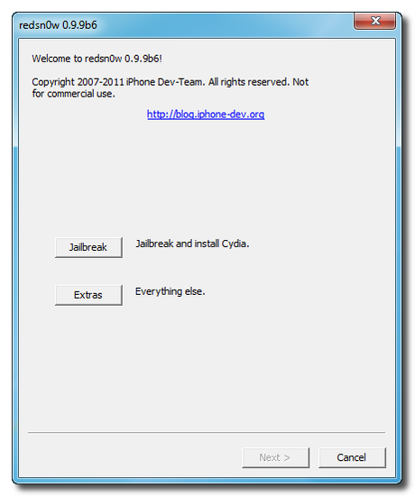 Fare jailbreak iOS5 su iPhone 4 NO tethered : Ecco la guida con RedSn0w – Windows