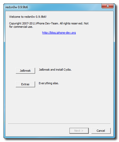 Fare jailbreak iOS5 su iPhone 4 NO tethered : Ecco la guida con RedSn0w – Windows