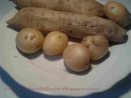 PATATE DOLCI  CON ASIAGO