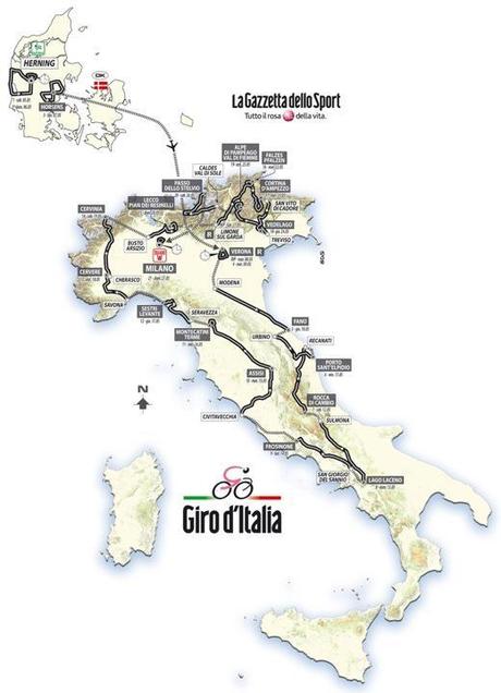 Giro d'Italia 2012: Presentazione