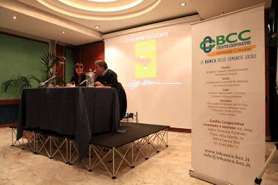 La serata con GIUSEPPE CALICETI