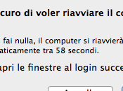 GUIDA: Spegnere riavviare senza riaprire finestre login successivo