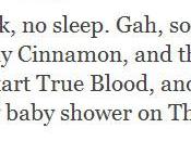 Curiosità: Lily Allen guarda True Blood attesa parto…