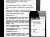 WriteUp: Text Editor ‘distraction free’ iPhone iPad