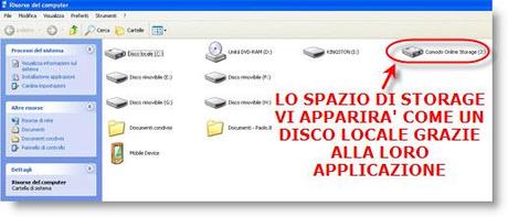 Comodo Online Storage: Disco Remoto Gratis di 5 Gb