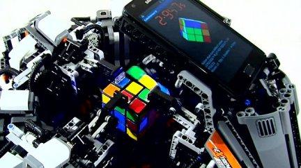Cubestormer, Lego Mindstorms Nxt e Samsung Galaxy S II