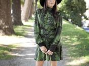 Waiting fall: green dress greennes!