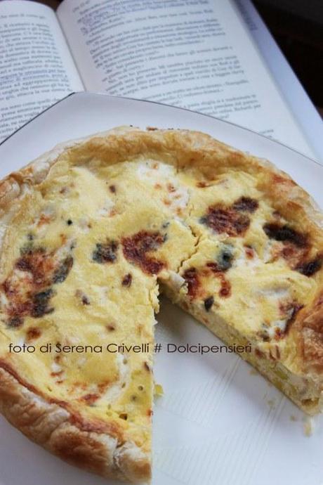 QUICHE CON PORRI E ZOLA AL MASCARPONE di Dolcipensieri