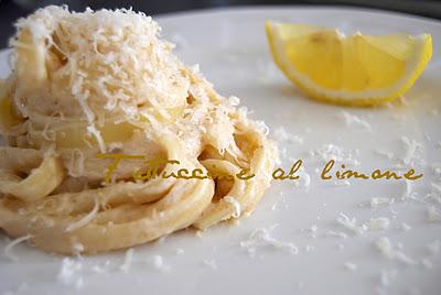 Fettuccine al limone