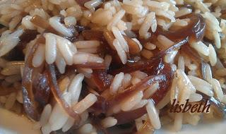 Riso thai jasmine con cipolla rossa e salsa di soia
