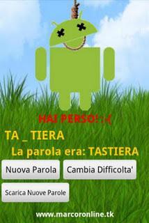 Impiccato PRO in Italiano... giochiamo all'impiccato contro il nostro DROID! Impiccato PRO in Italiano... giochiamo all'impiccato contro il nostro DROID!