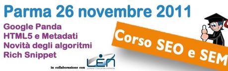 CORSO SEO PARMA