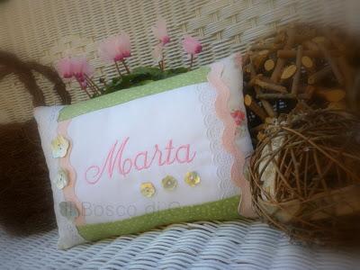 CUSCINETTO PROFUMATO E GAIA