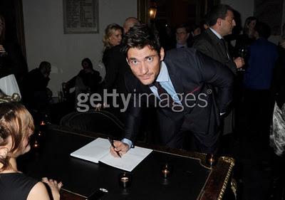 David Gandy at Vertu Global Launch Of The 'Constellation' in Milan