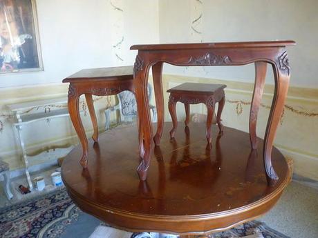 Corso di Trasformazione, un trittico di tavolini