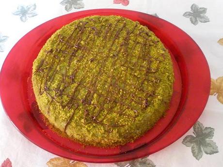 TORTA AL PISTACCHIO E RICOTTA