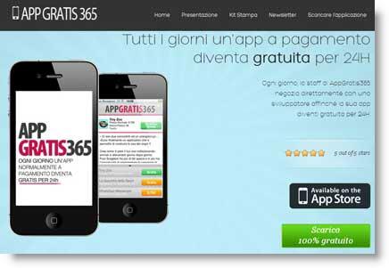 Le Applicazioni Iphone / Ipad diventano Gratis con Appgratis365