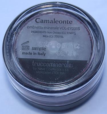 Neve Makeup: Ombretti vari