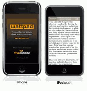 Wattpad, leggi da iPhone