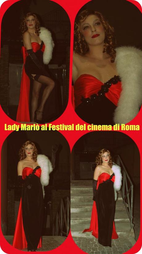 Marlò Vamp del Burlesque al Festival di Roma