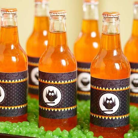 Soda Wraps for Halloween