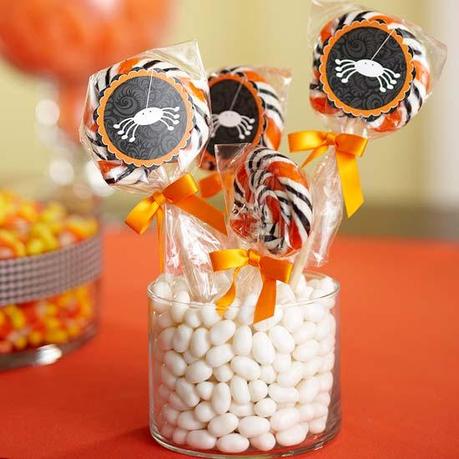 Halloween Sucker Centerpiece