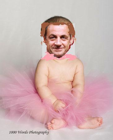 In esclusiva la foto della piccola Sarkozy.