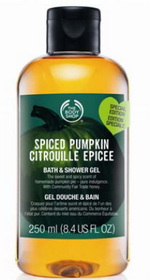 Novità: Idea Halloween da The Body Shop - Gel Bagno&Doccia; alla Zucca Speziata