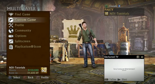 Uncharted 3 : diario degli sviluppatori focalizzato sulla personalizzazione personaggi e registrazione delle partite