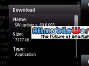 Browser Symbian Anna Nokia 5800 Aggiornamento firmware 60.0.003