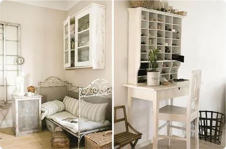 Shabby chic on Friday: nordic charm...