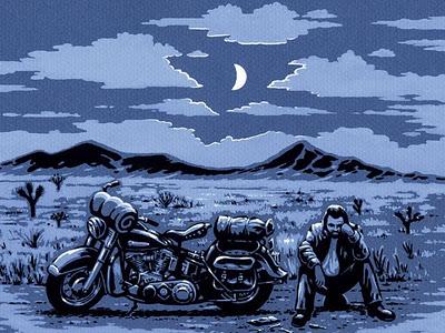 Motorcycle Art - Chris Kallas