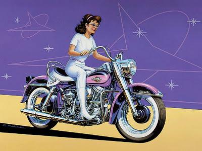 Motorcycle Art - Chris Kallas