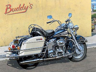 Motorcycle Art - Chris Kallas