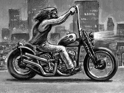 Motorcycle Art - Chris Kallas