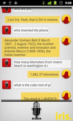 Iris1 thumb 5 alternative a Siri di Apple per smartphone Android